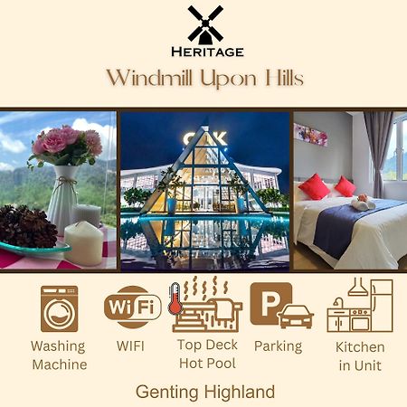 Windmill Upon Hills Luxurious Sky Villa 360 Sky Pool Heated Pool Mountainous Genting View Genting Highland By Heritage Dataran Tinggi Genting Bagian luar foto
